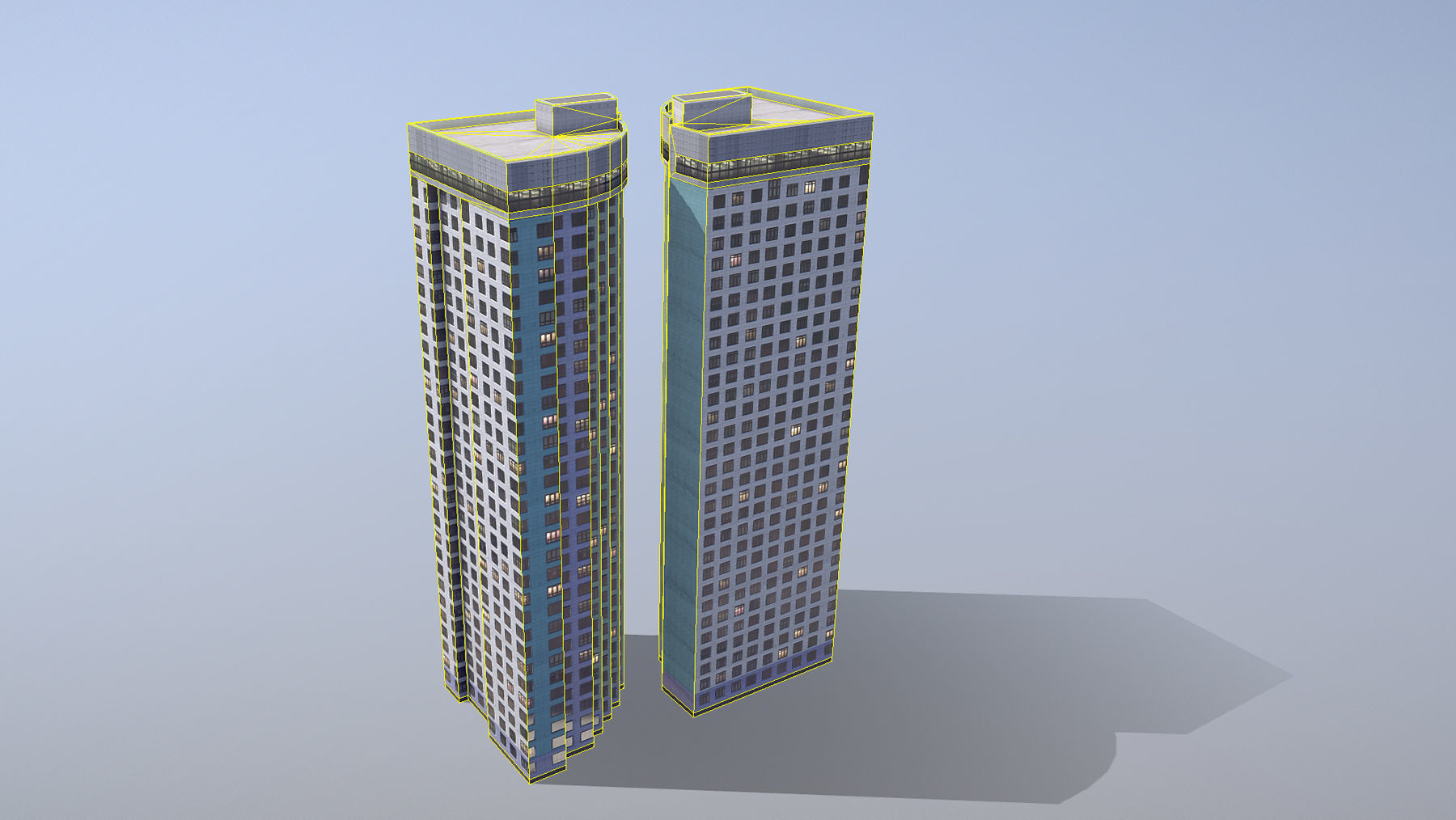MSK Building 22 Low-poly 3D model_18