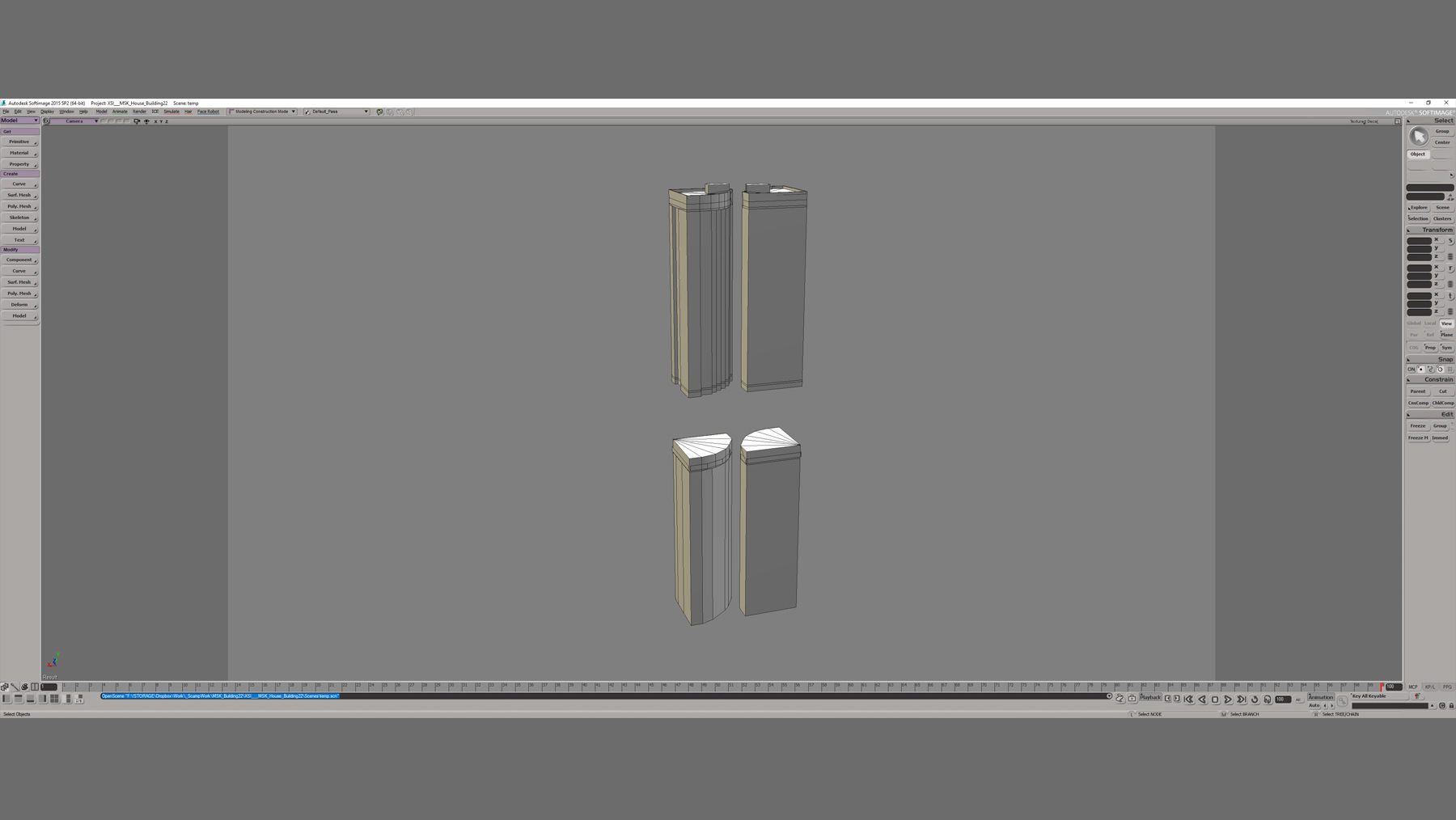 MSK Building 22 Low-poly 3D model_21