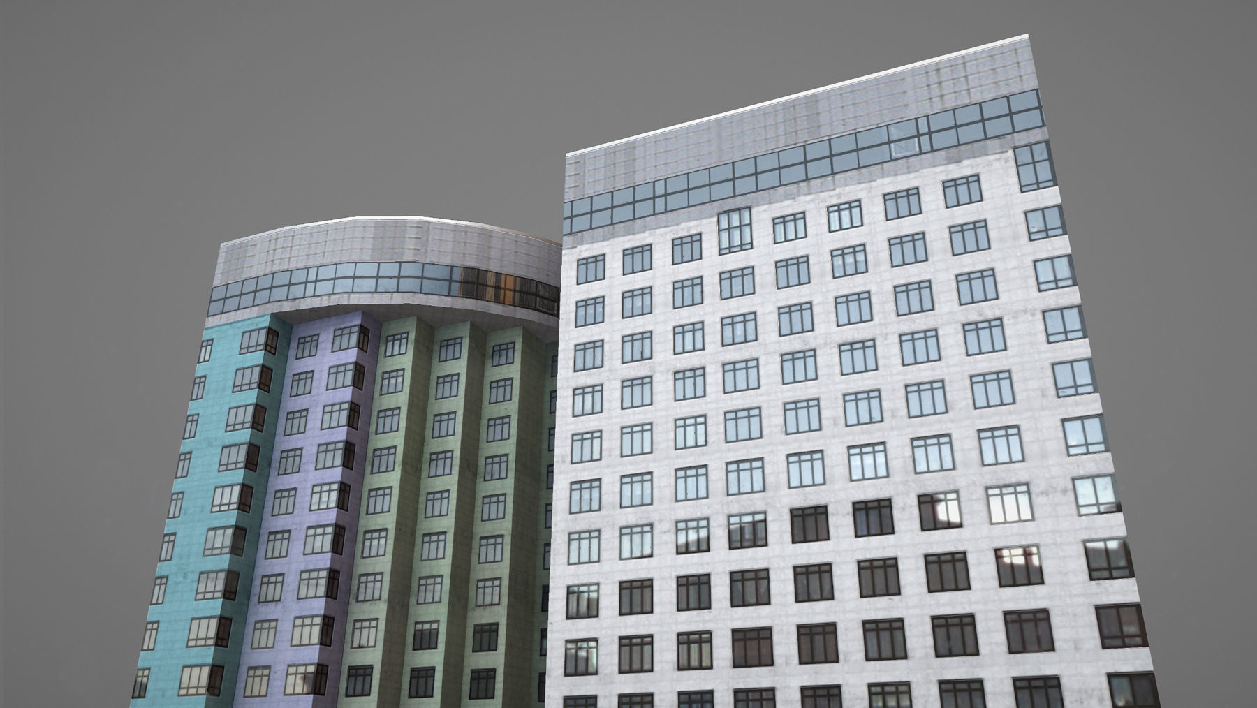 MSK Building 22 Low-poly 3D model_11