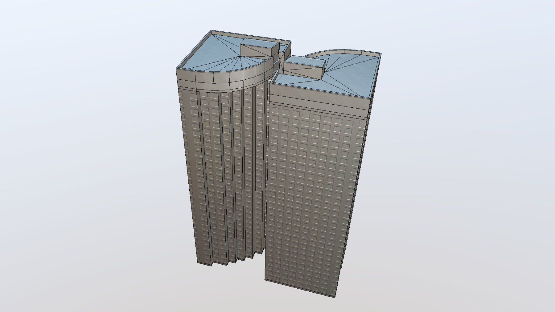 MSK Building 22 Low-poly 3D model_20