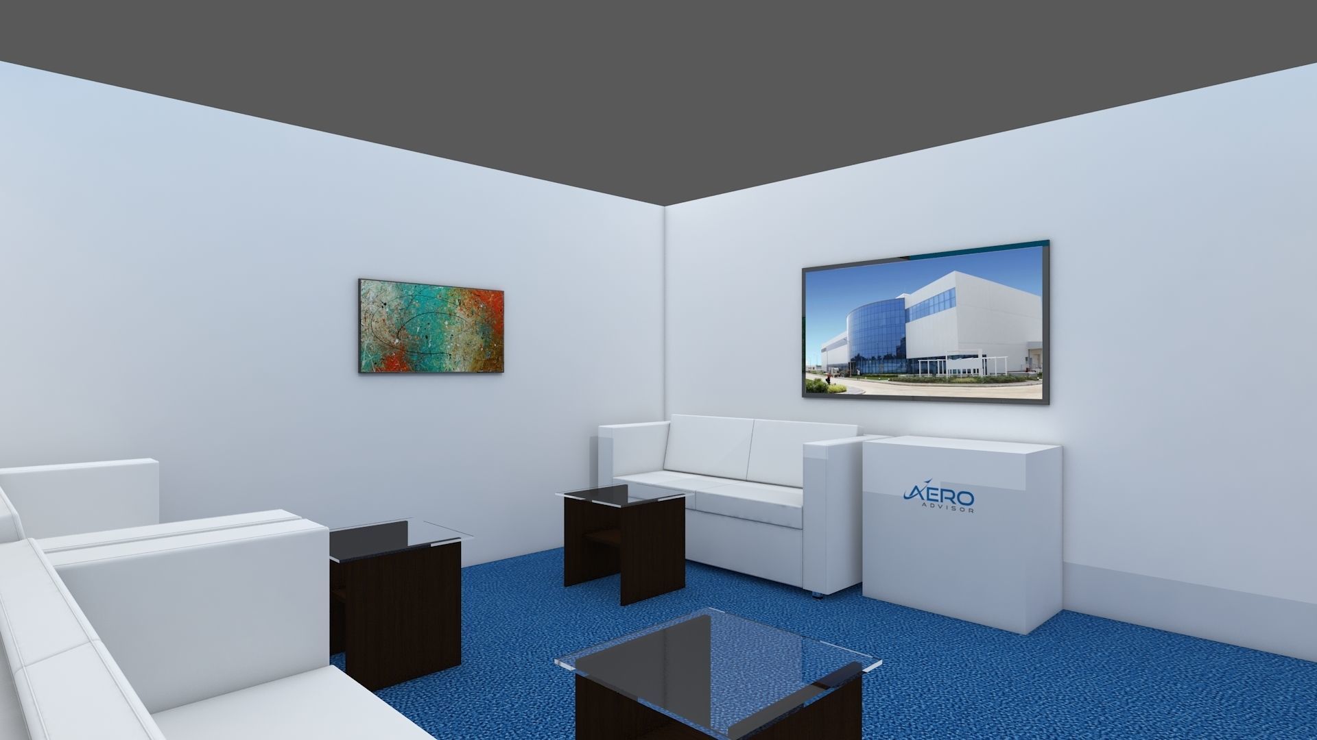 Exhibition Booth 3D model_13