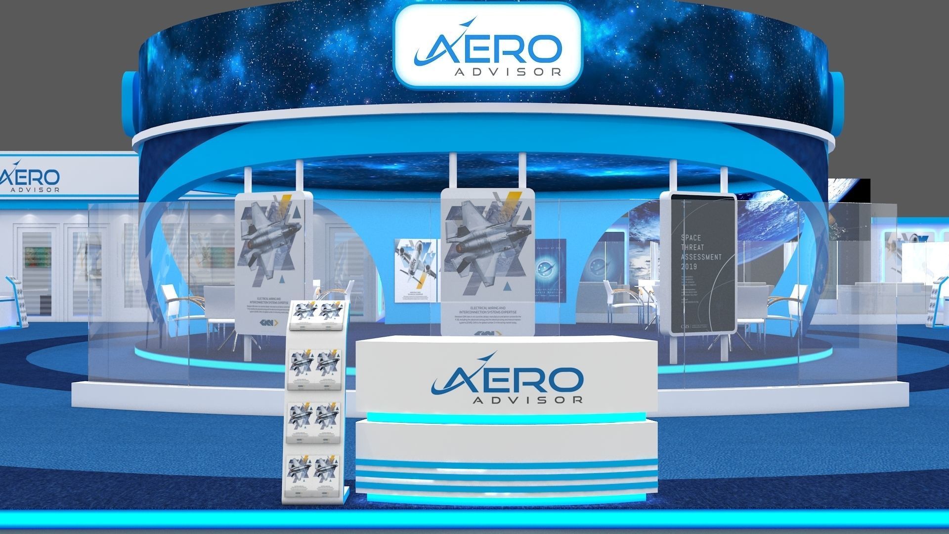 Exhibition Booth 3D model_7