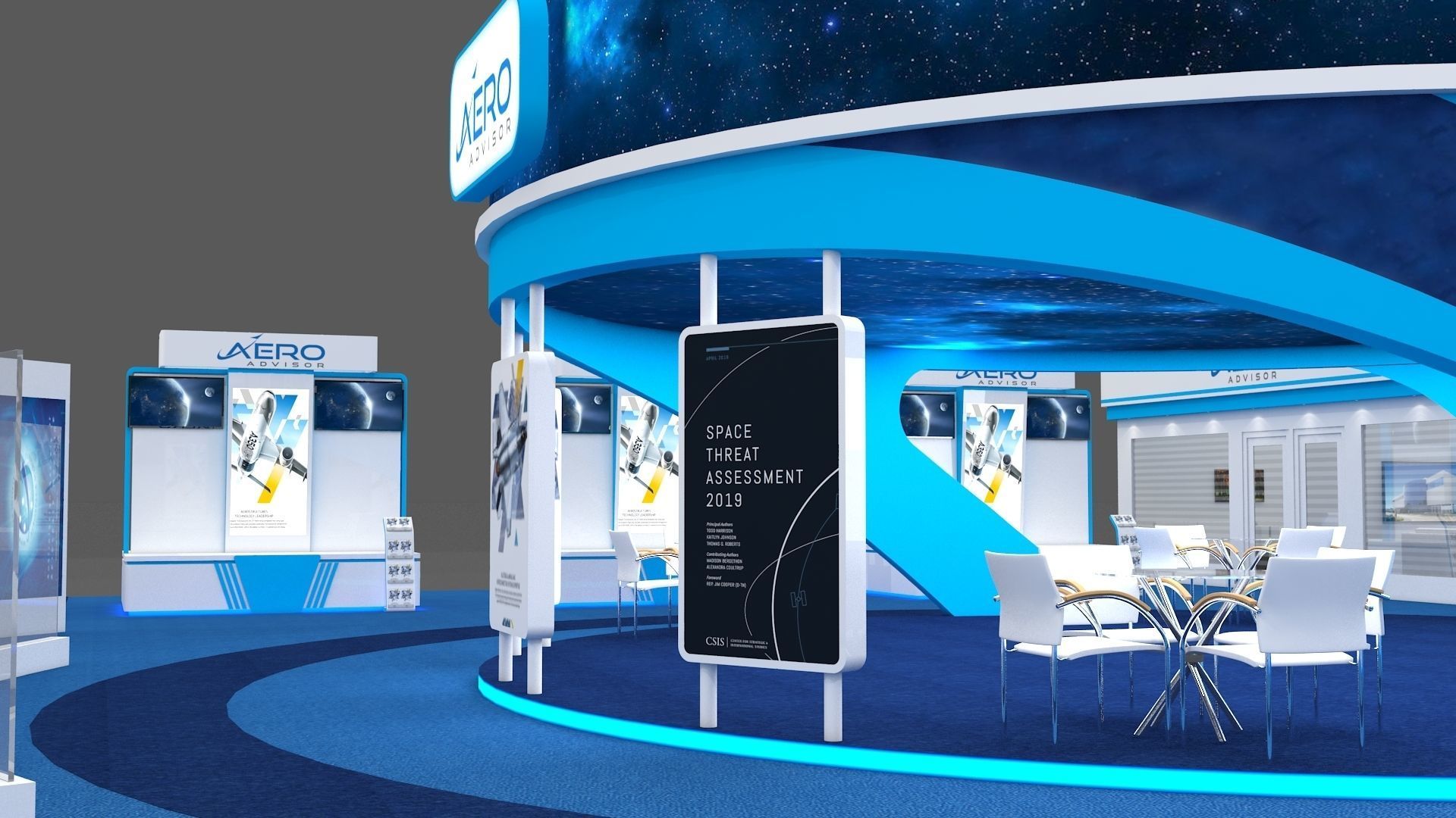 Exhibition Booth 3D model_10