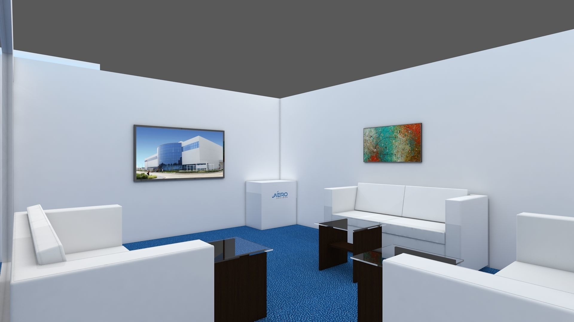 Exhibition Booth 3D model_16