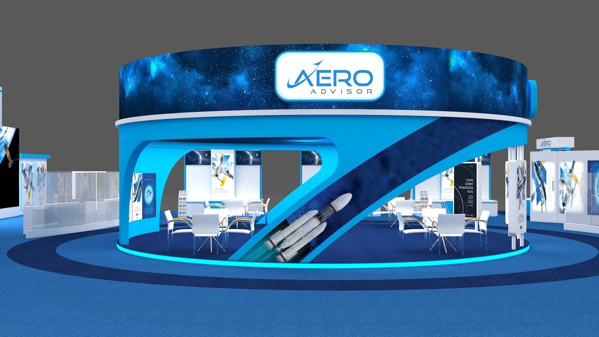 Exhibition Booth 3D model_12