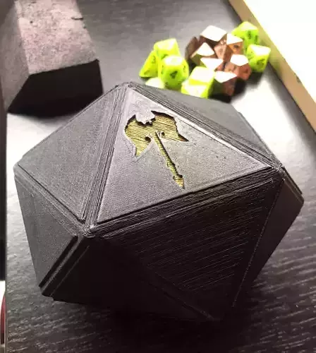 ICO Dice Box 3D print model