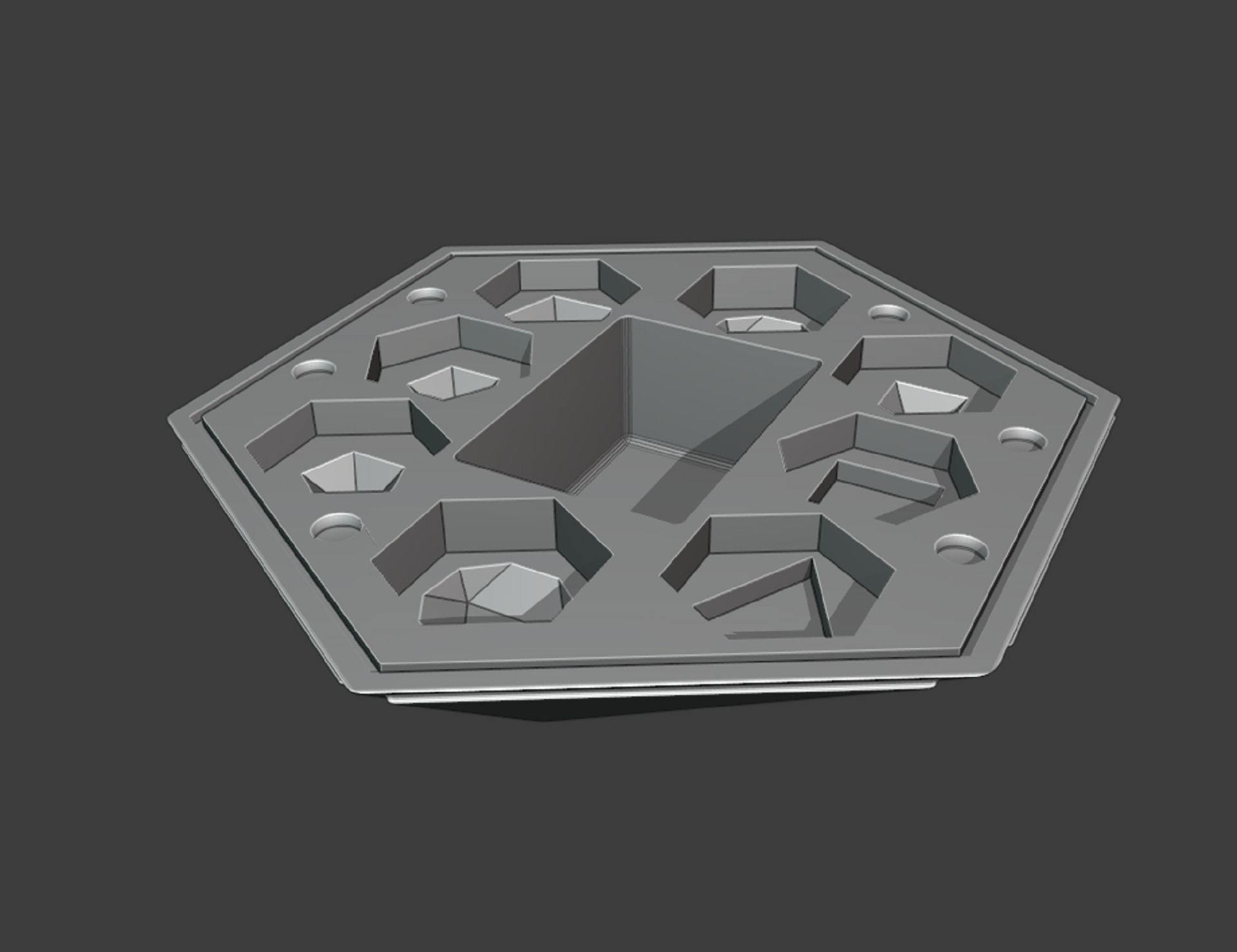 ICO Dice Box 3D print model_40