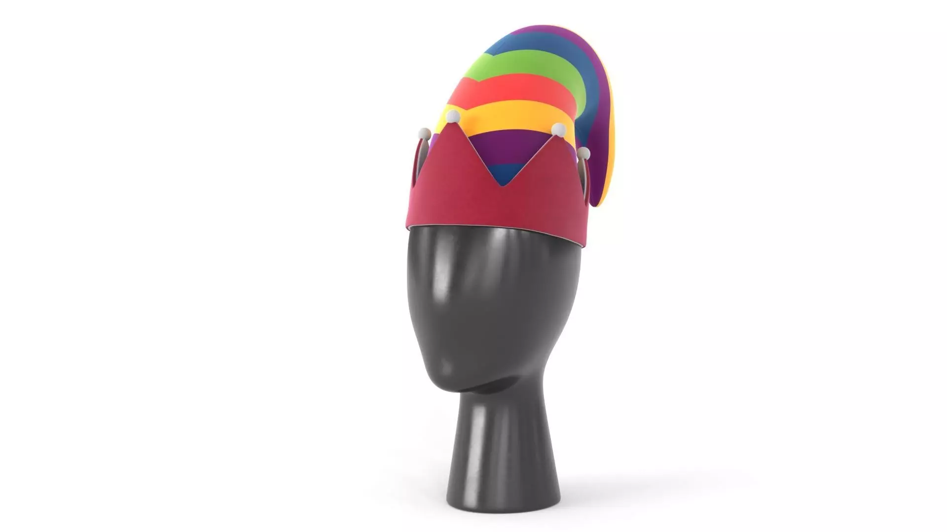 Clown Hat 04 Low-poly 3D model