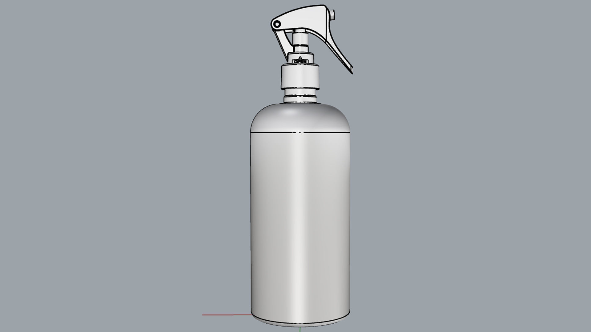 Cosmetic Container 03 Large Size V2 3D model_14