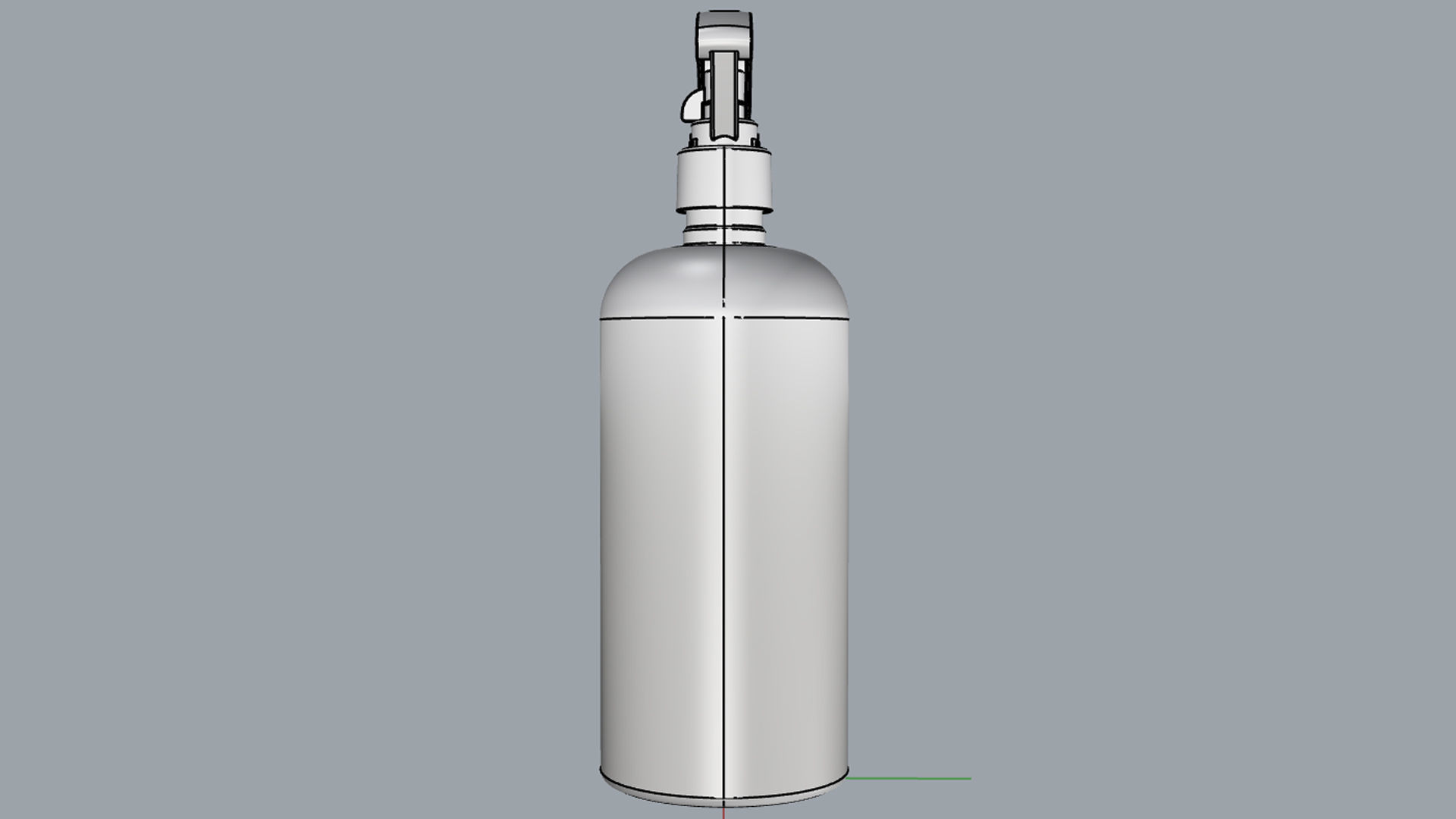 Cosmetic Container 03 Large Size V2 3D model_13