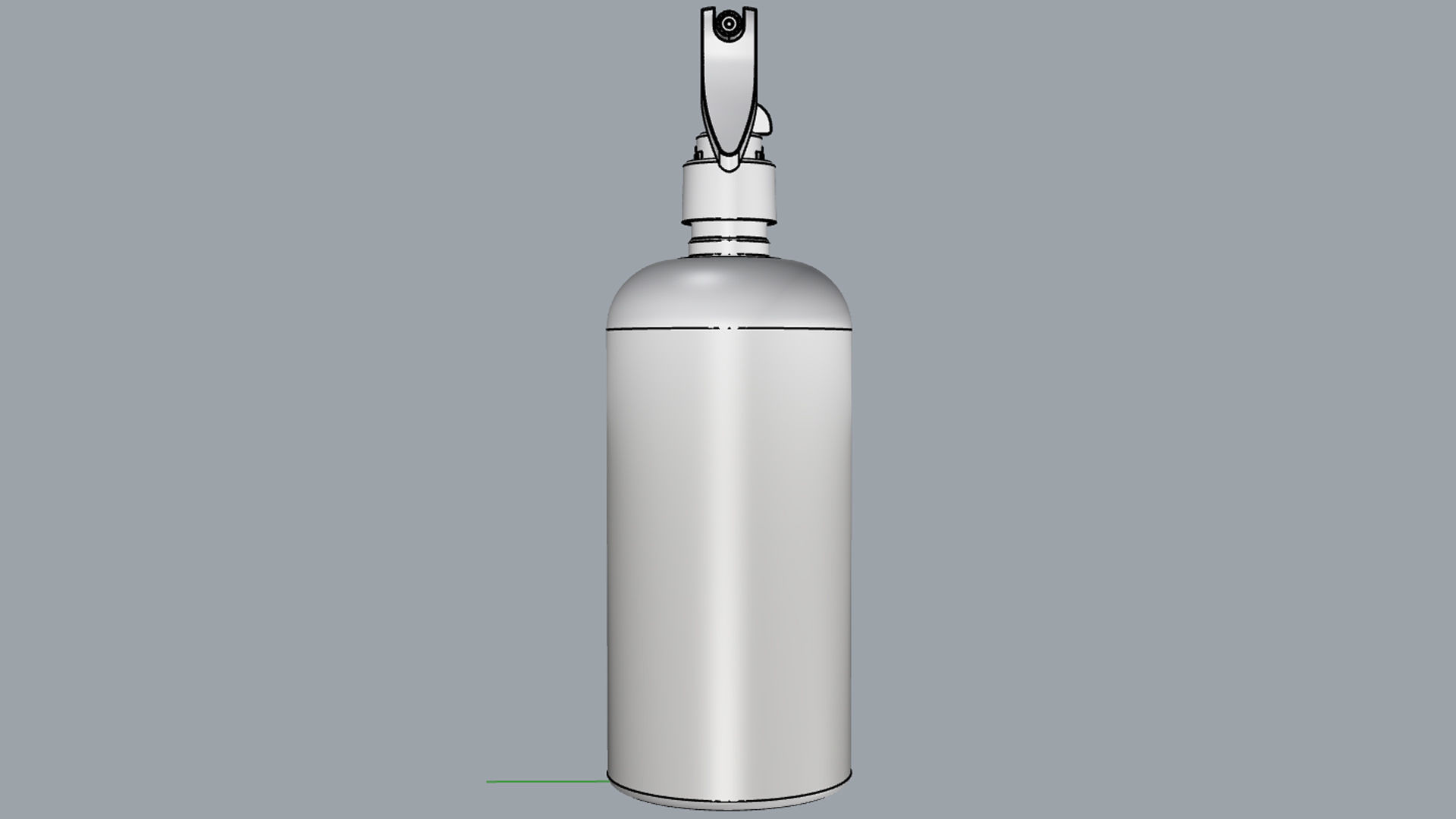 Cosmetic Container 03 Large Size V2 3D model_11