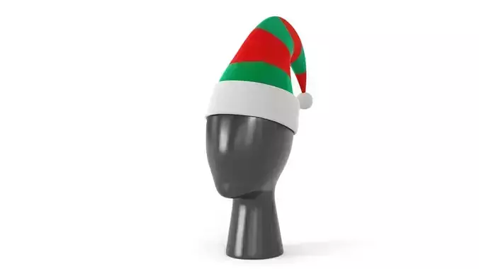 Clown Hat 07 Low-poly 3D model