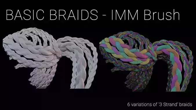 Basic Braids IMM Brush