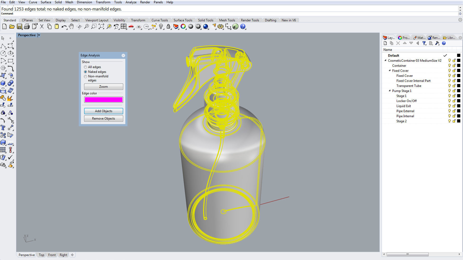 Cosmetic Container 03 Medium Size V2 3D model_10