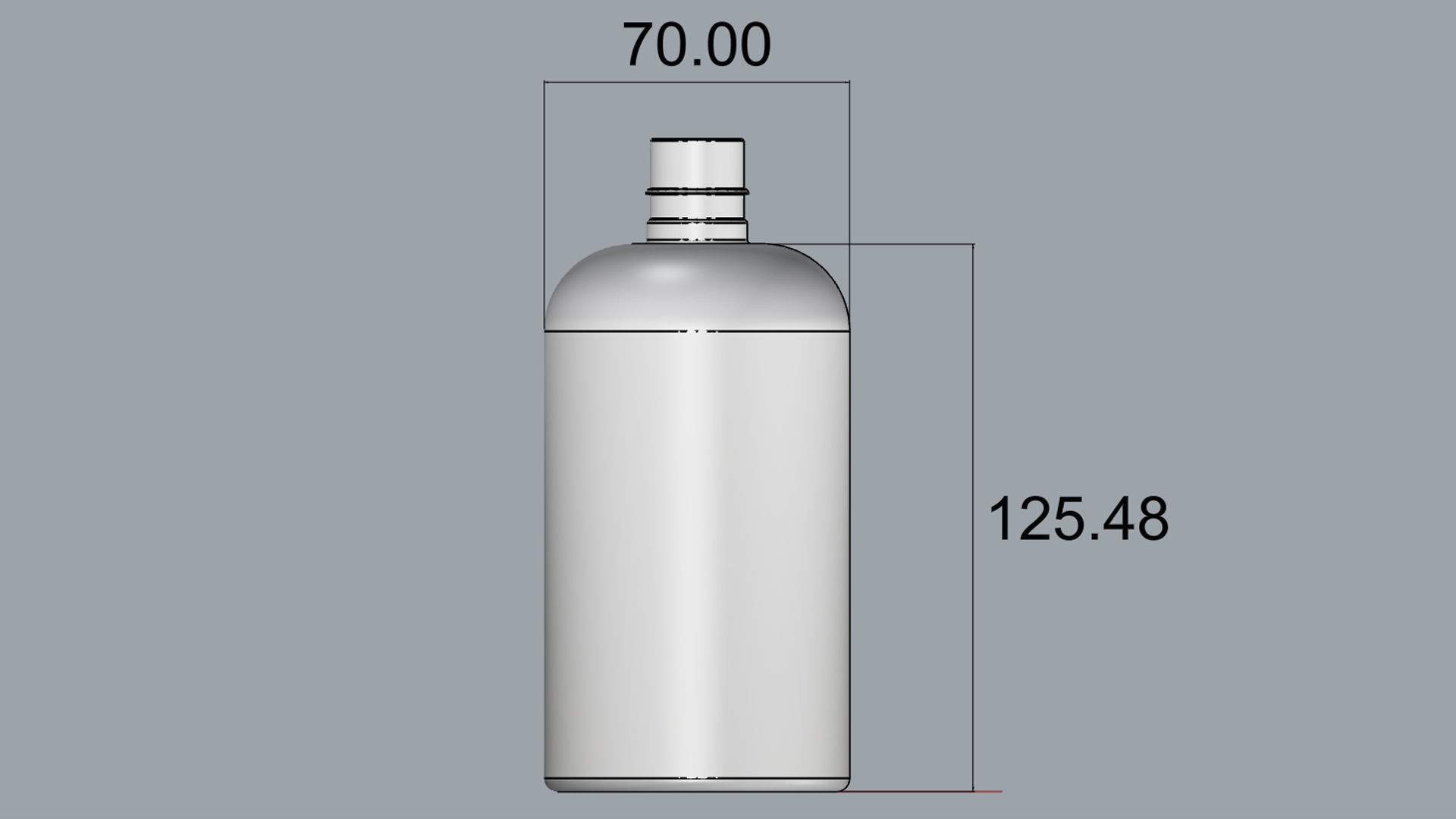 Cosmetic Container 03 Medium Size V2 3D model_9