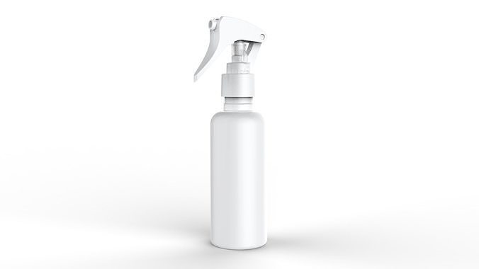 Cosmetic Container 03 Small Size V1 3D model