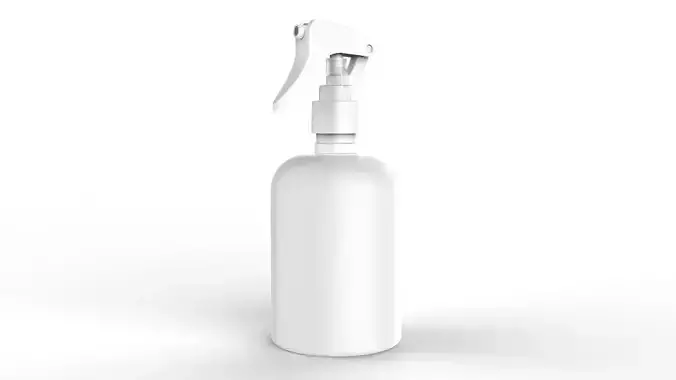 Cosmetic Container 03 Small Size V2 3D model