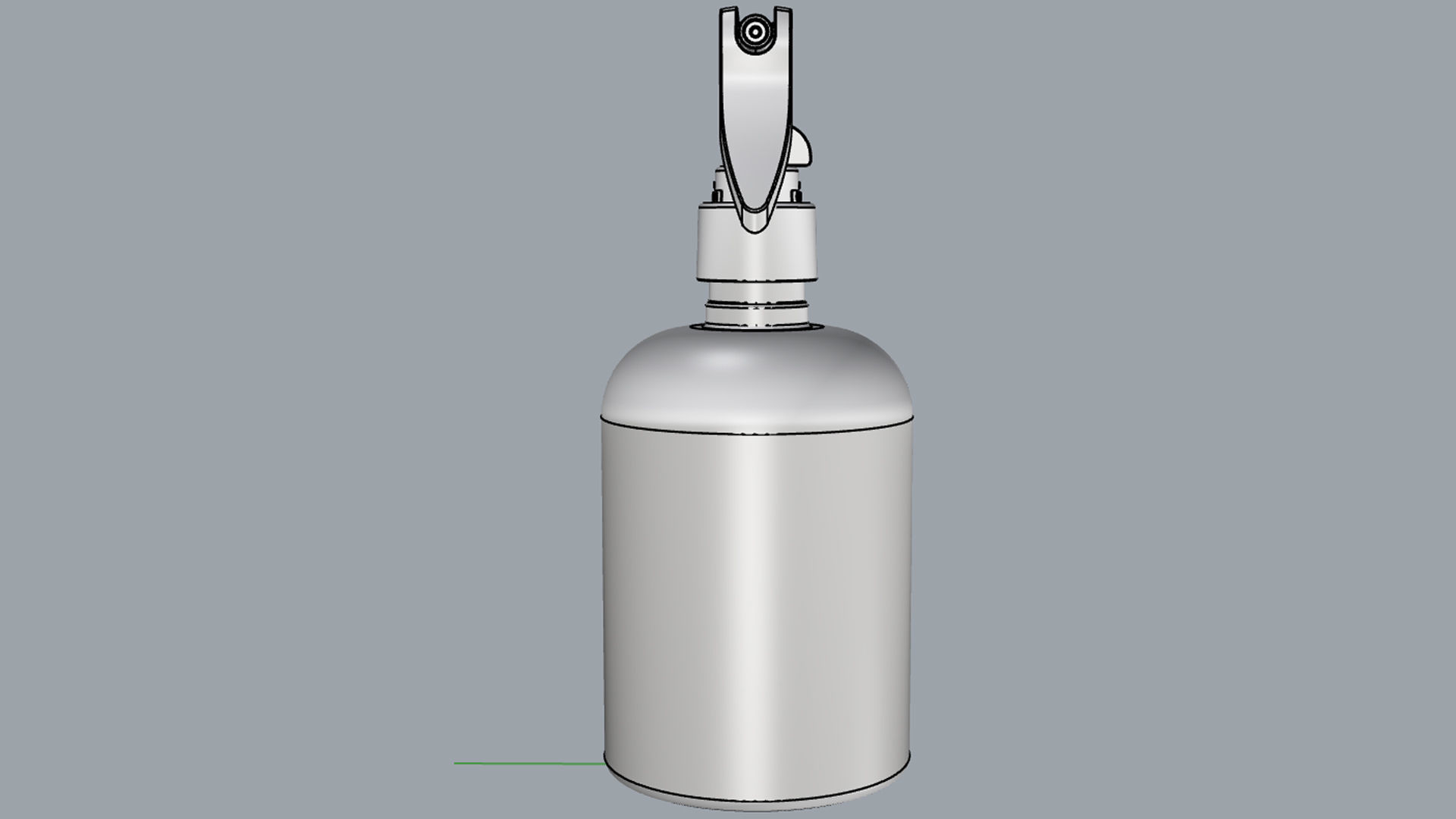 Cosmetic Container 03 Small Size V2 3D model_11