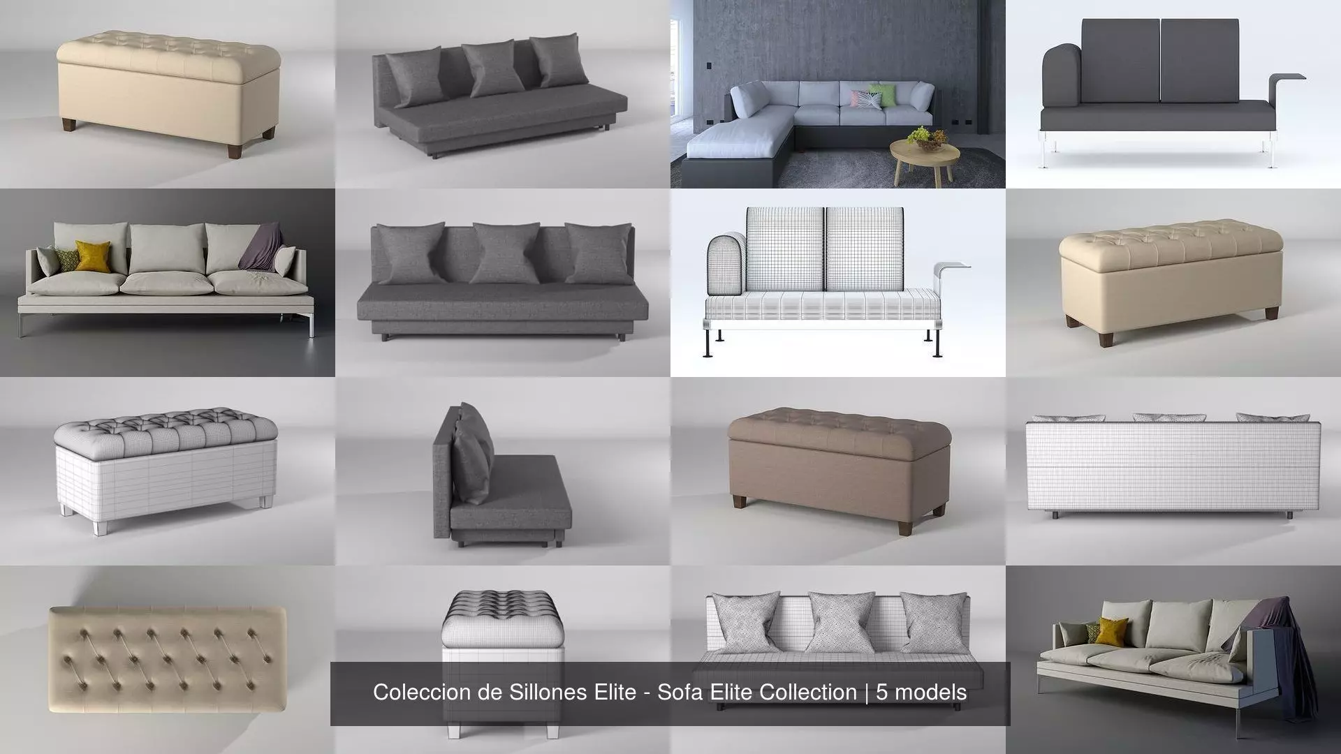 Coleccion de Sillones Elite - Sofa Elite Collection _0