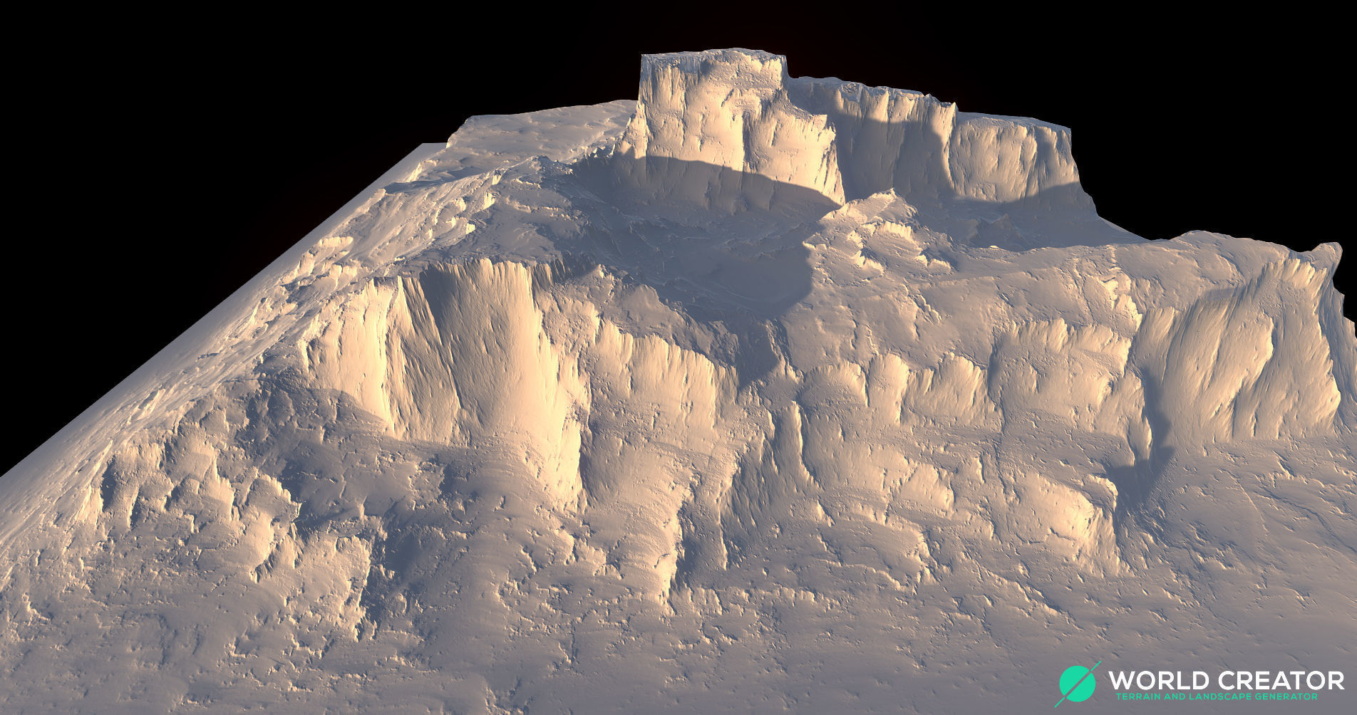 Rocky Mountains 3D model_4