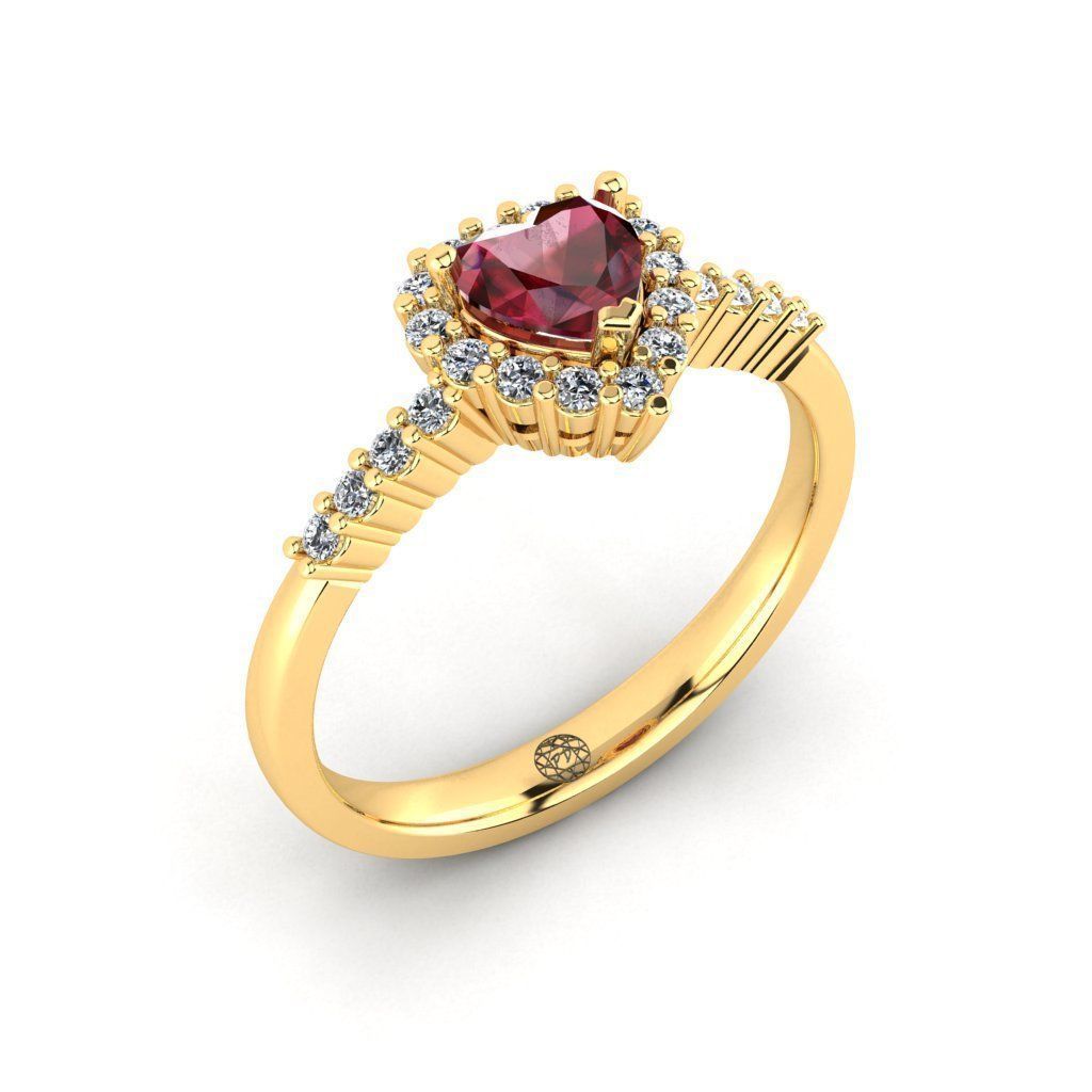 gold ring 3D model_1