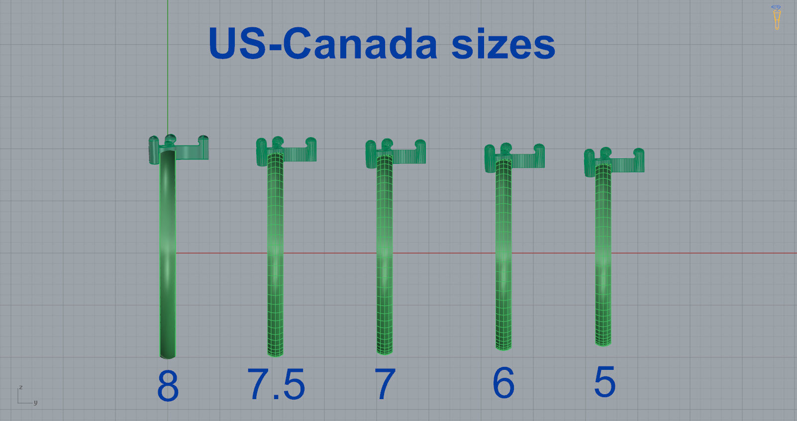M1398005 ring 3D print model_12