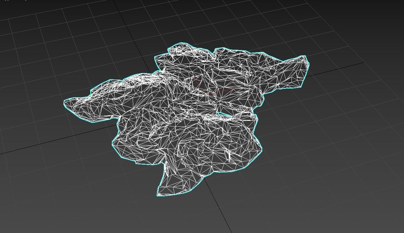 Pile of Cloths 2 Low-poly 3D model_8