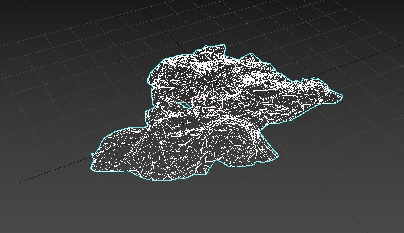 Pile of Cloths 2 Low-poly 3D model_10