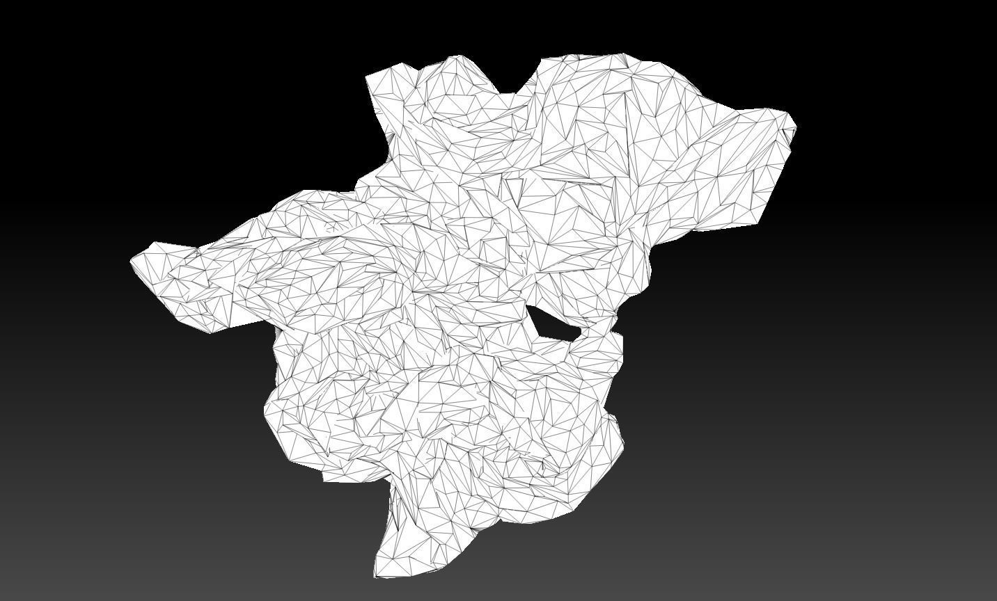 Pile of Cloths 2 Low-poly 3D model_7