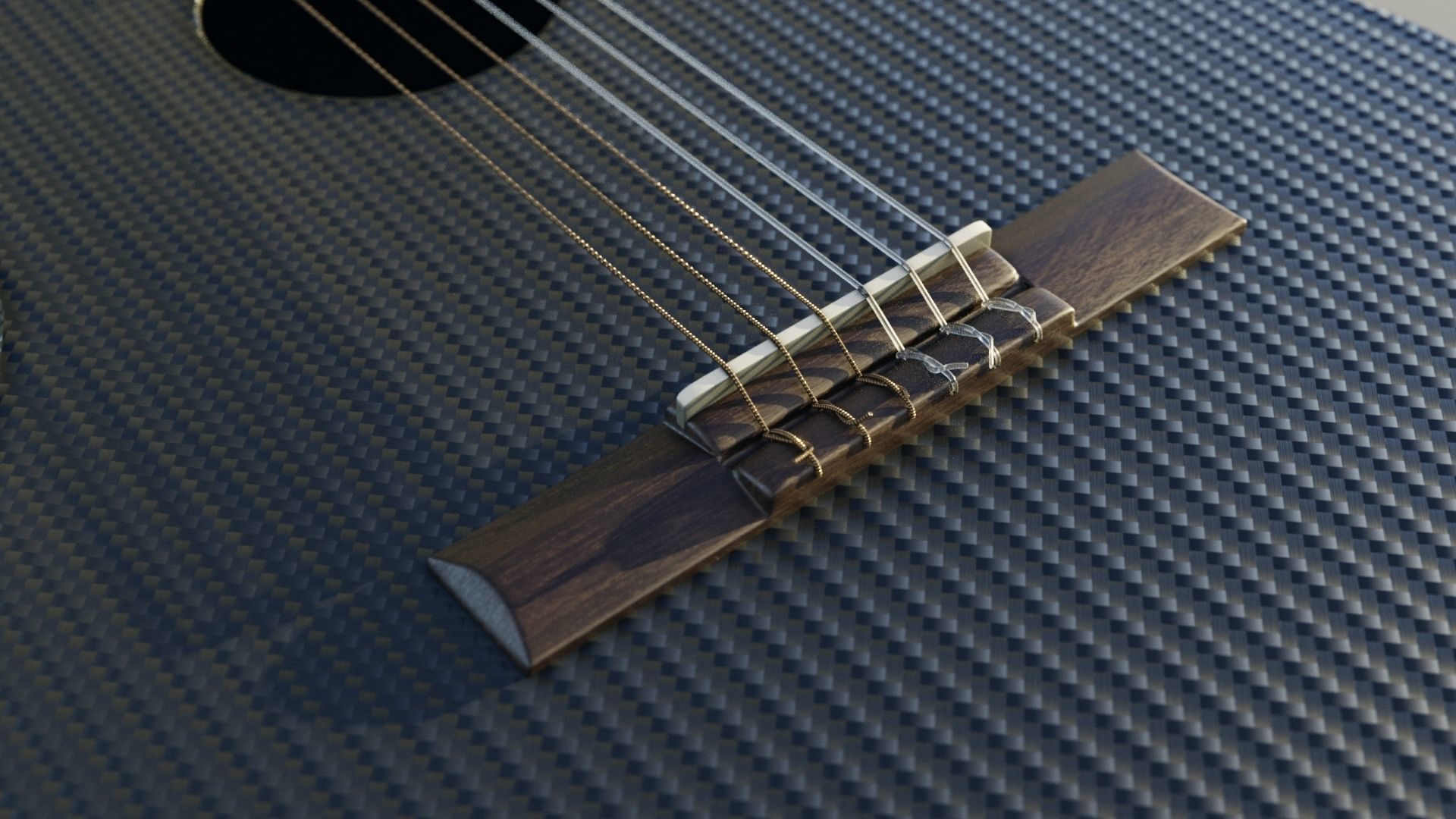 guitars with racks 3D model_12