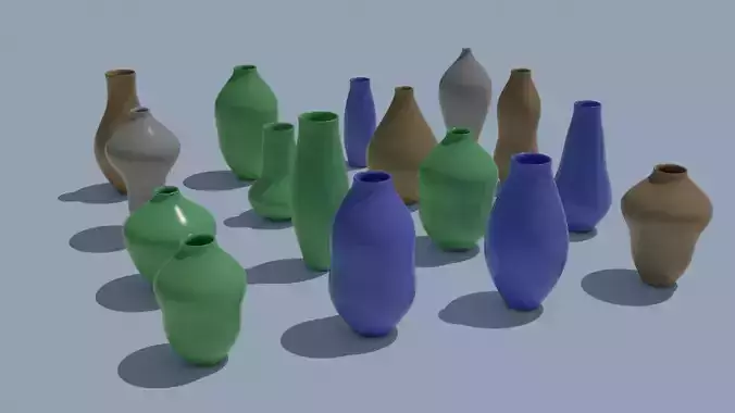 Pot Vase Urn Pack 16pcs v16