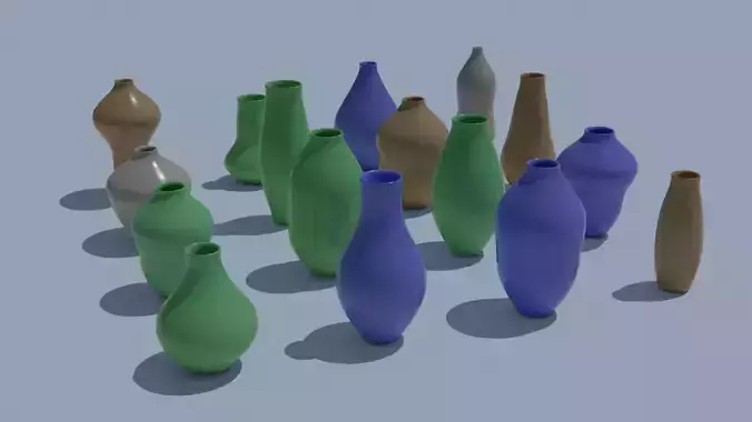 Pot Vase Urn Pack 16pcs v17