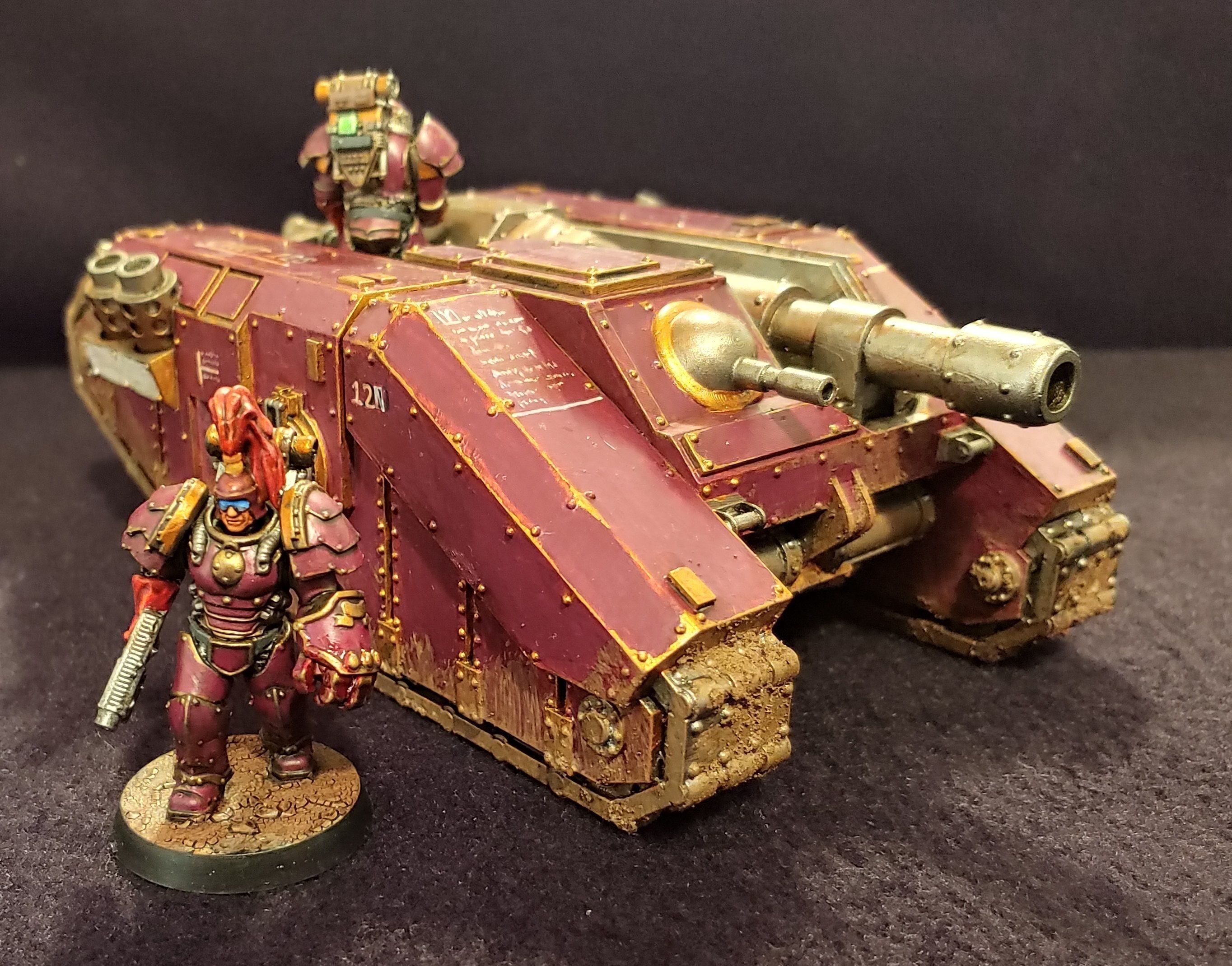 Perses Siege Tank 3D print model_6