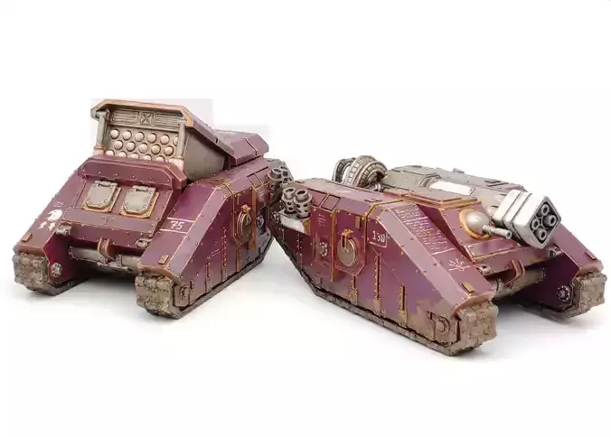 Perses Siege Tank 3D print model