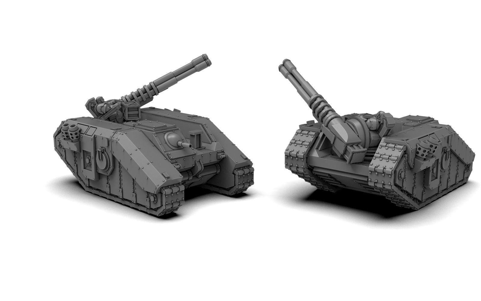 Perses Siege Tank 3D print model_10