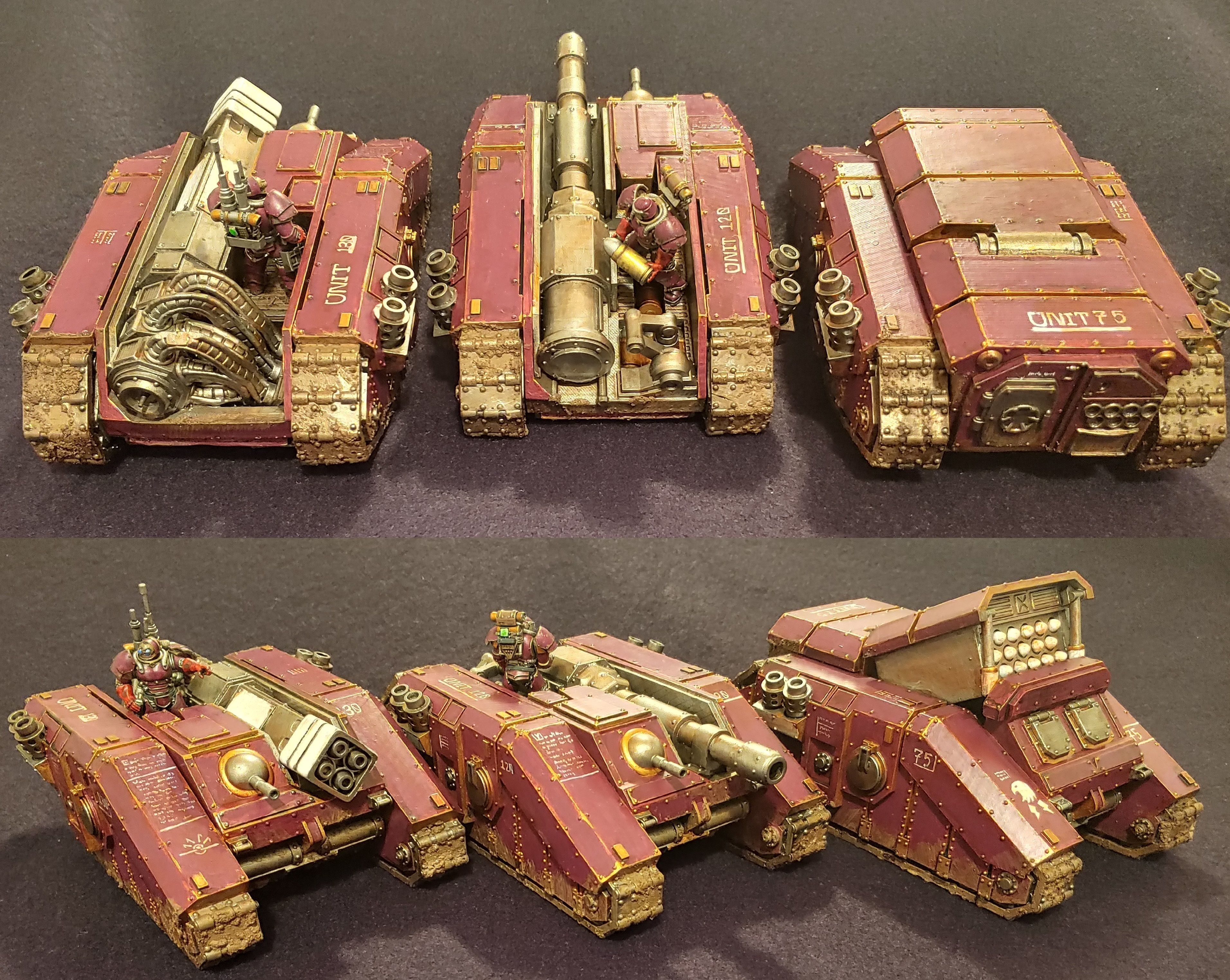 Perses Siege Tank 3D print model_5