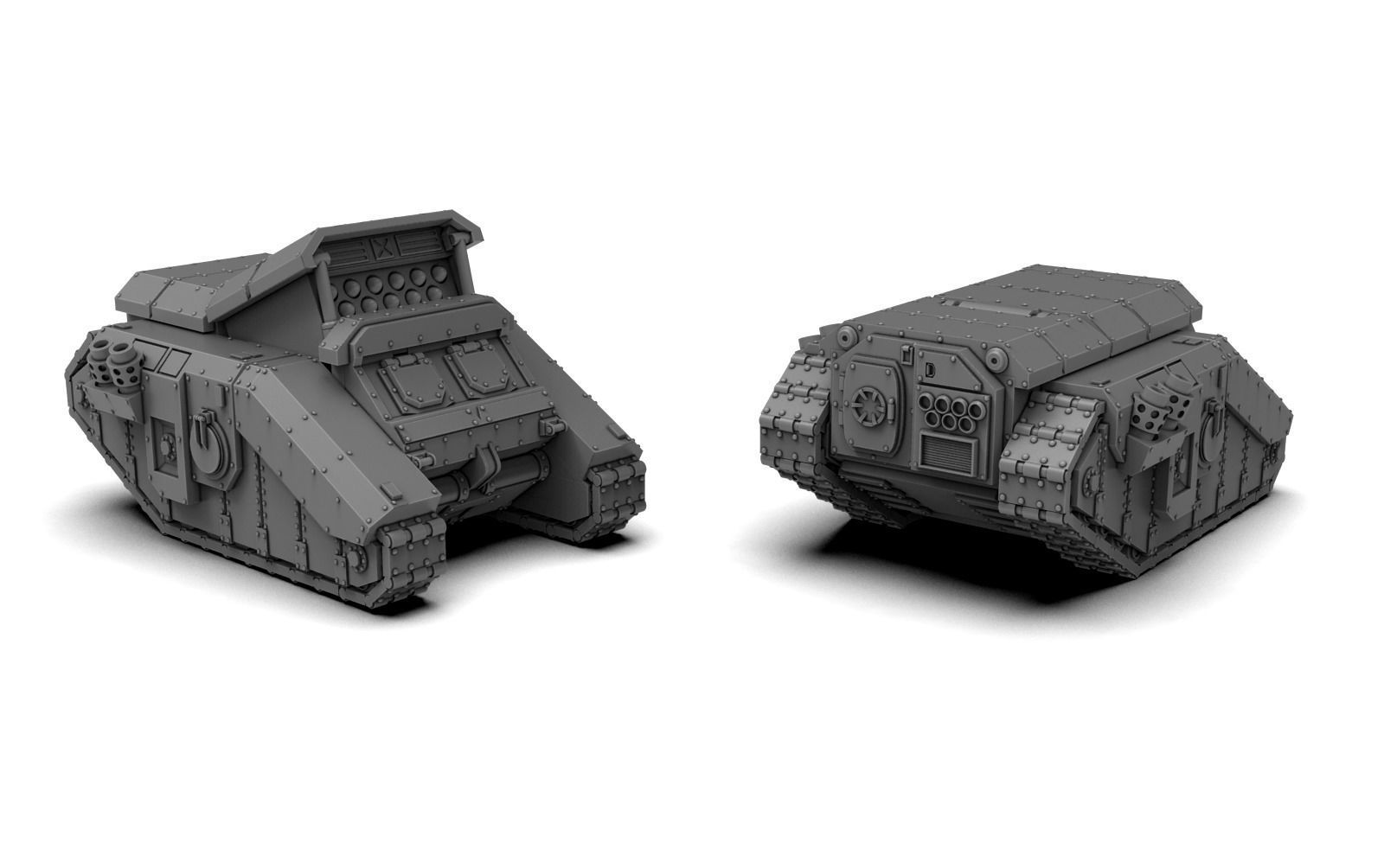 Perses Siege Tank 3D print model_12