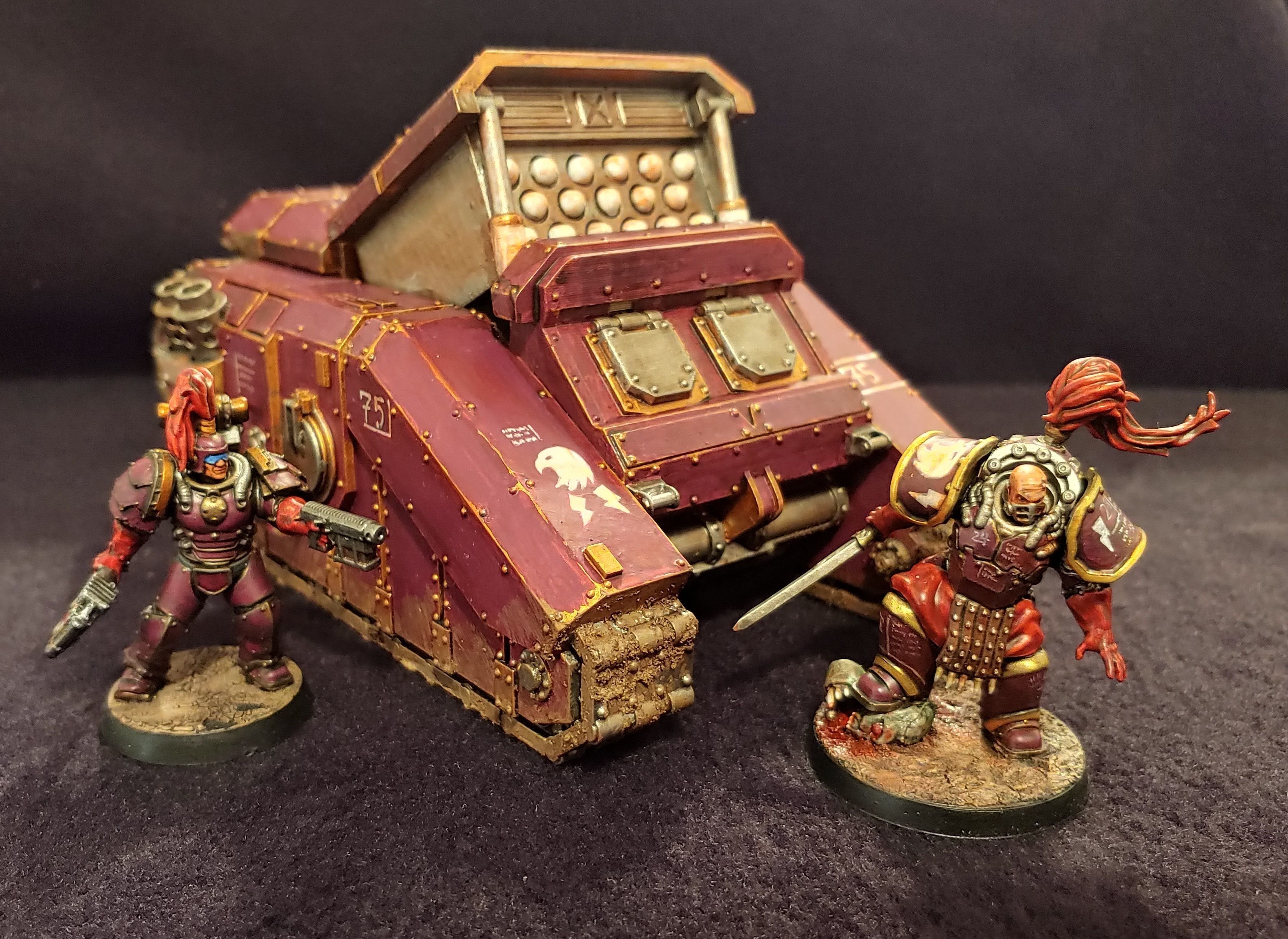 Perses Siege Tank 3D print model_7