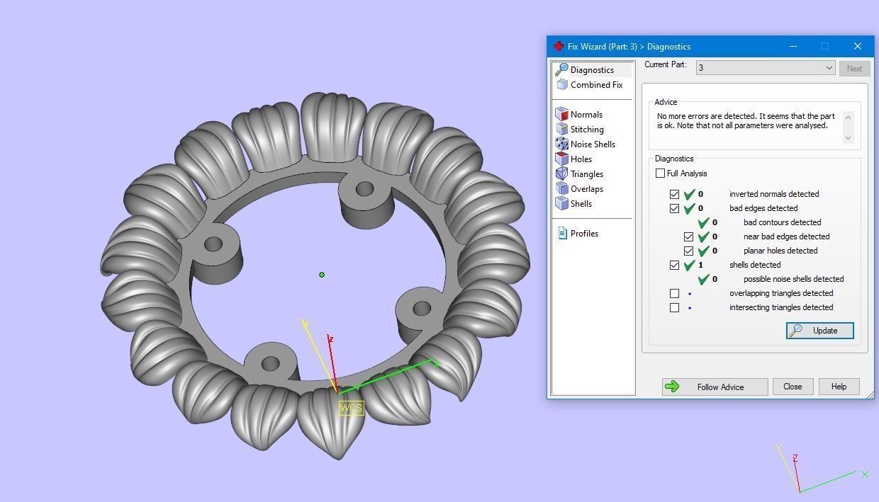  ring 3D print model sunflower 3D print model_10
