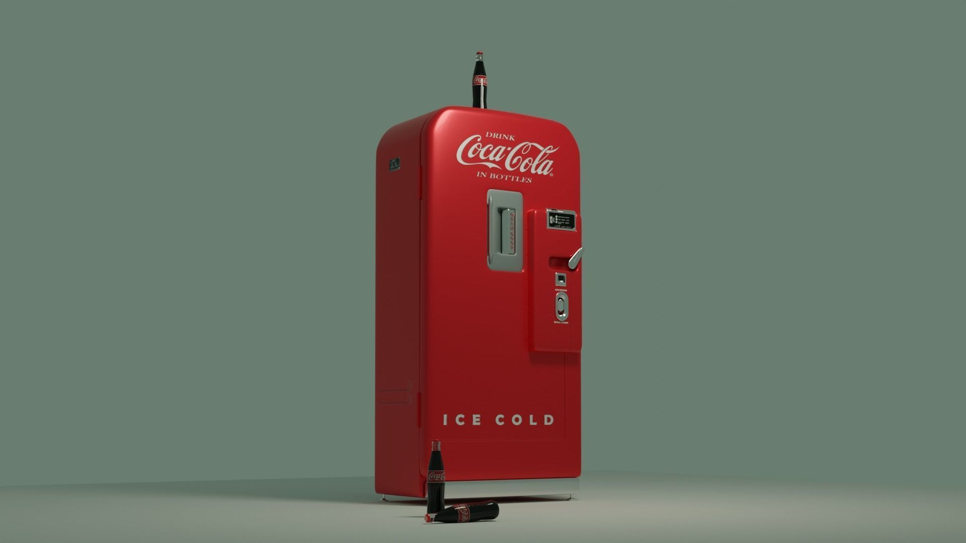 Vendo V-39 vending machine 3D model_3