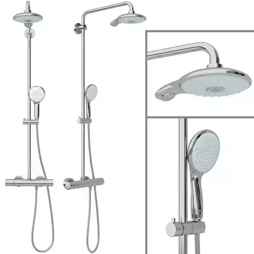 Shower System Grohe Euphoria Power  Soul System 190