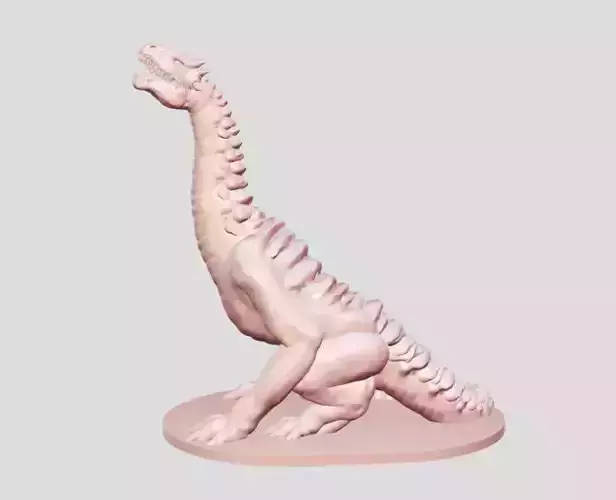 dragon figurine 3D print model