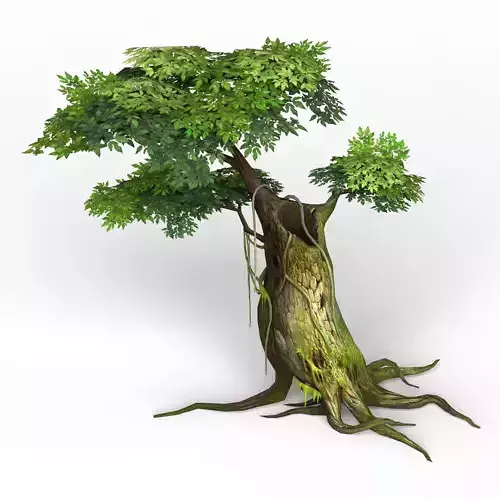 Game Ready Fantasy Tree 04
