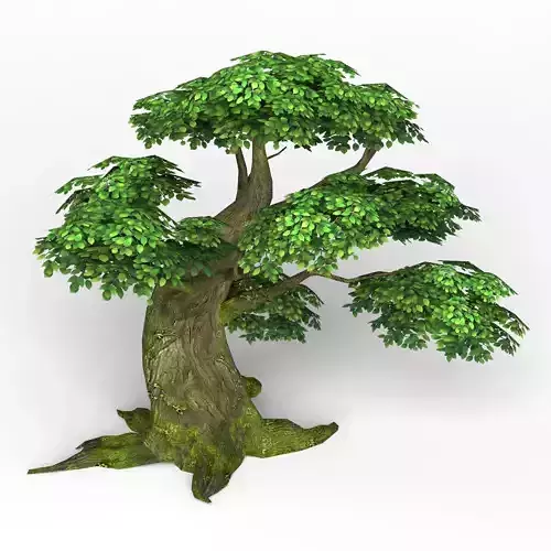 Game Ready Fantasy Tree 06
