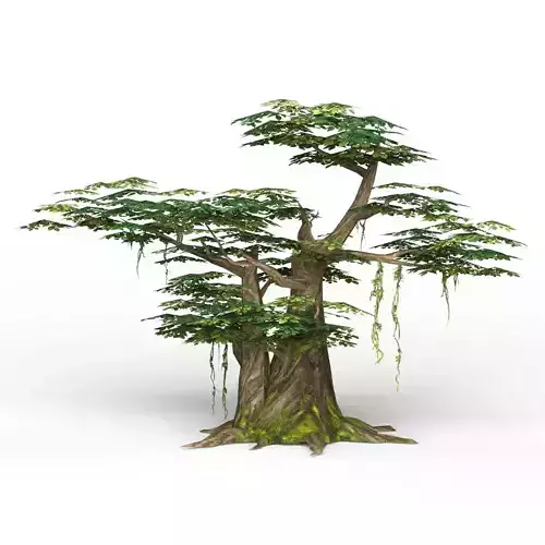 Game Ready Fantasy Tree 10