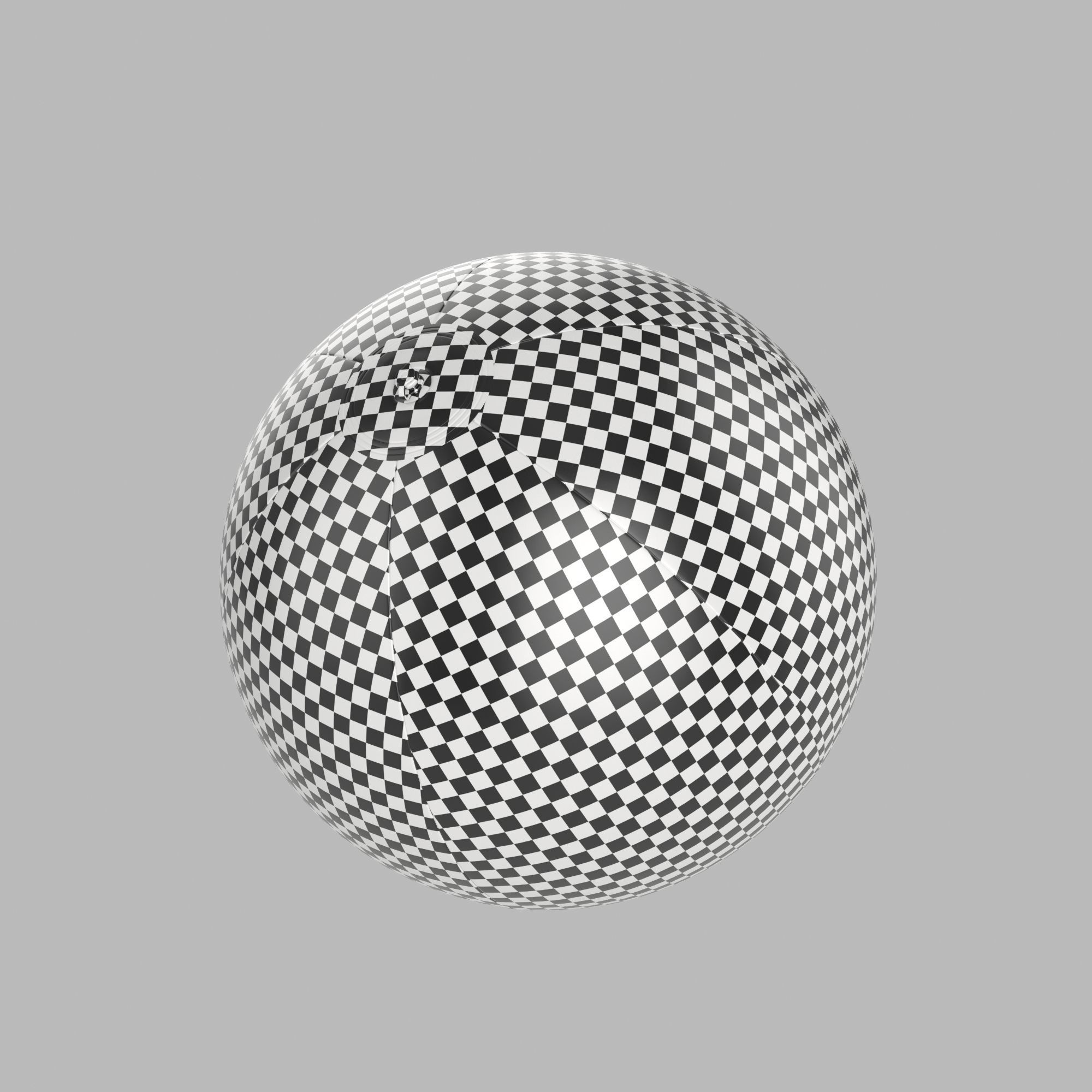 Beach ball 3D model_8