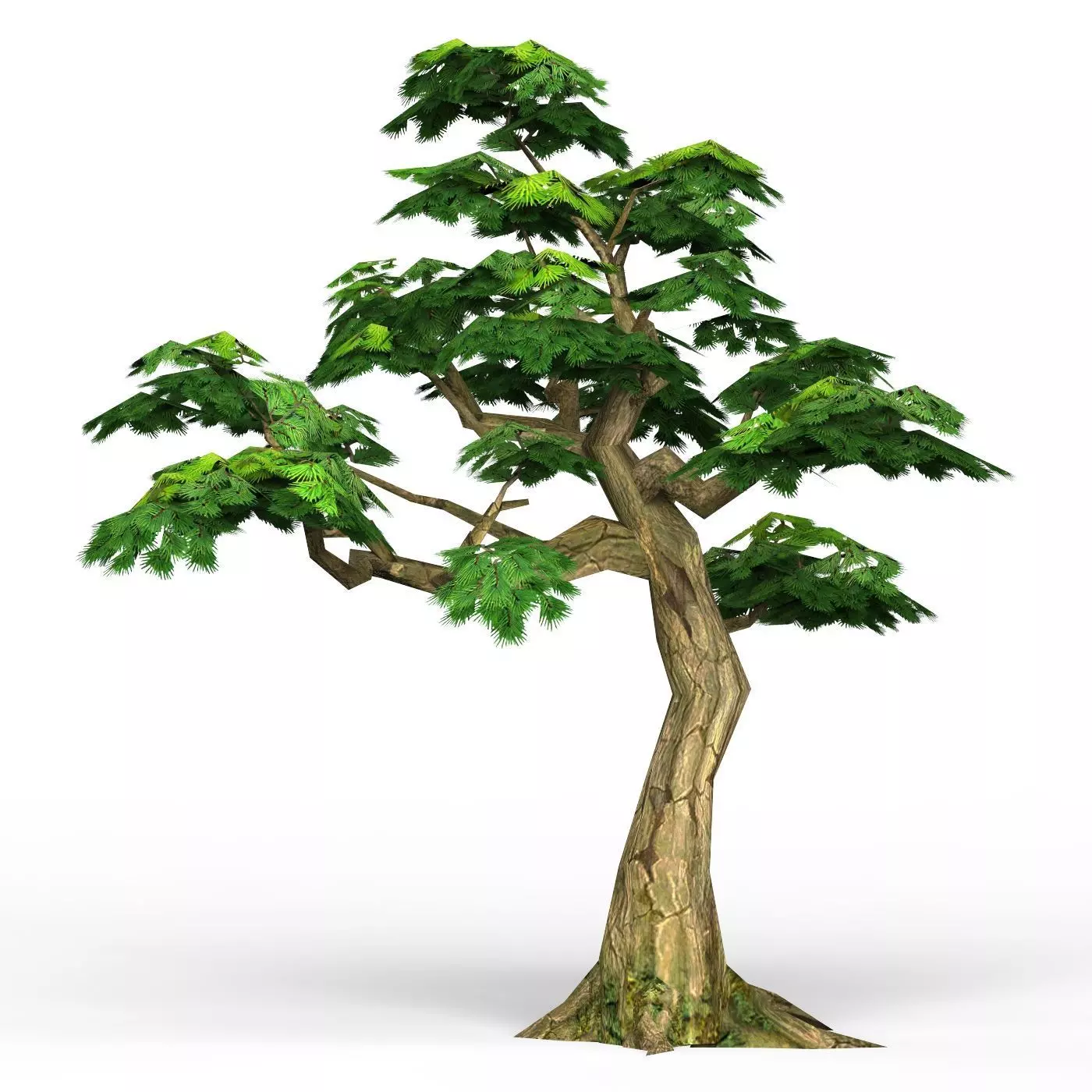 Game Ready Fantasy Tree 13 Low-poly 3D model_0