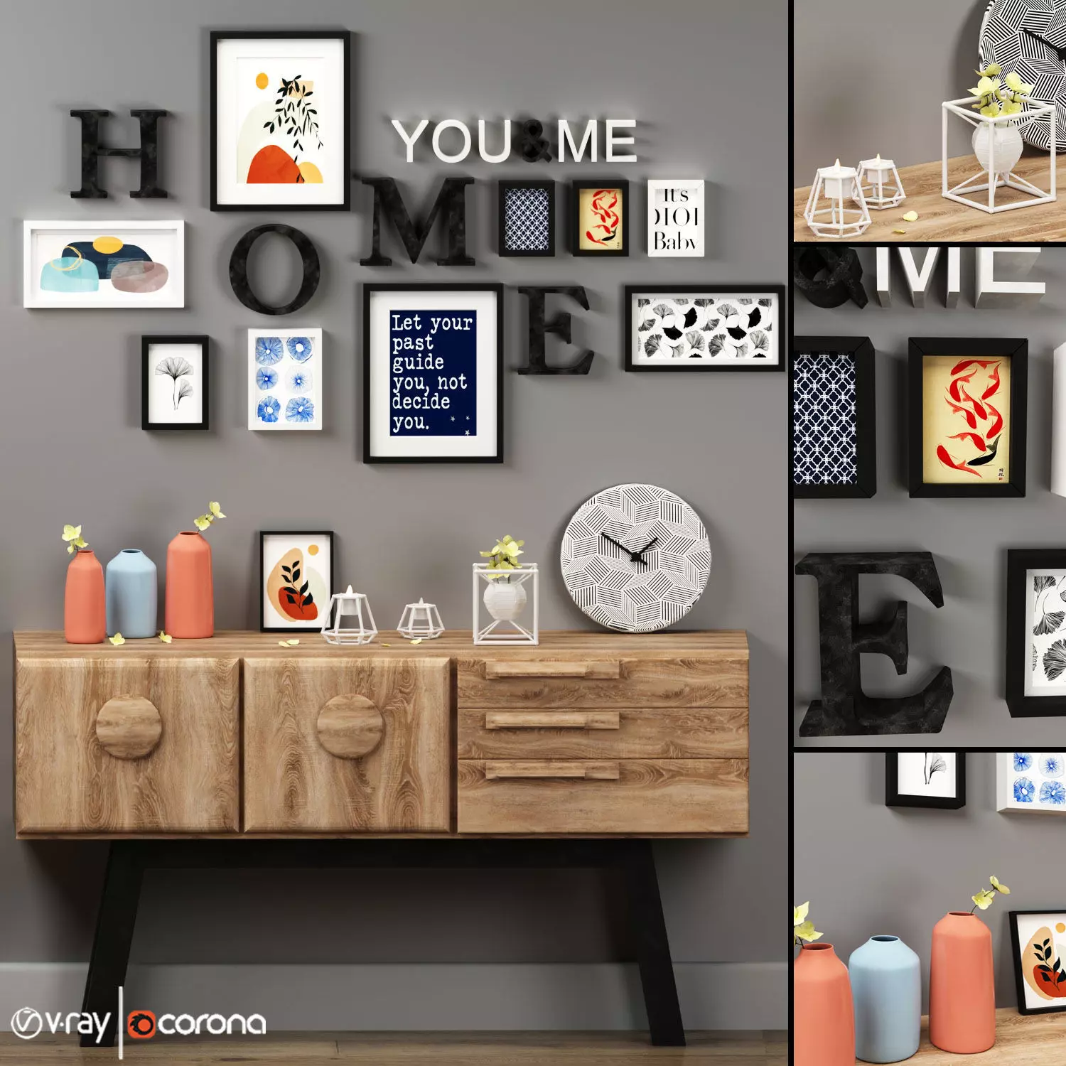 Decorative you me home for sims 3D model