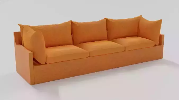 Orange Couch