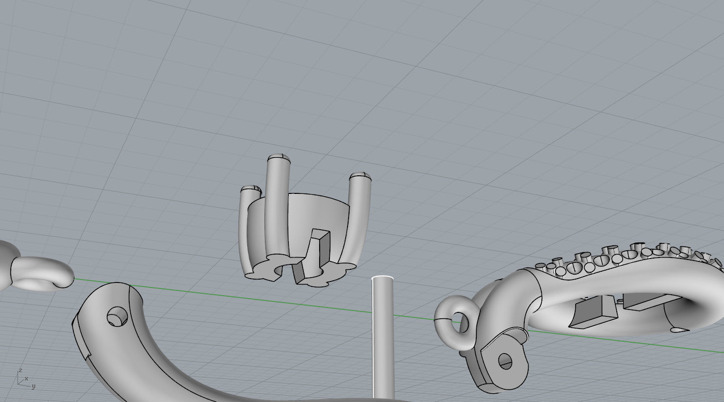  earrings N - 185 3D print model_24